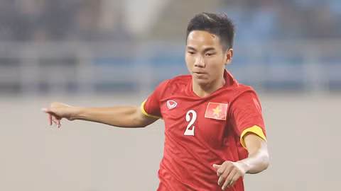 Bàn thắng của Hữu Dũng vào lưới U23 Thái Lan đến từ cú sút xa chính xác duy nhất của U23 Việt Nam