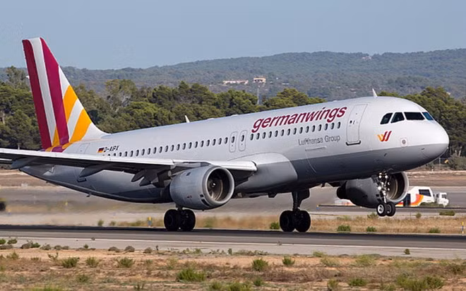 Máy bay của hãng hàng không Đức Germanwings. (Nguồn: AP)
