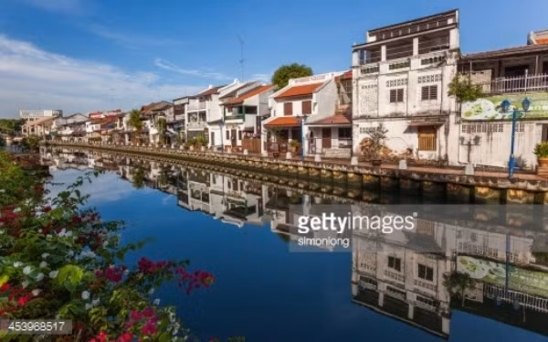 Một góc thành phố Malacca, Malaysia. (Nguồn: Getty Images)