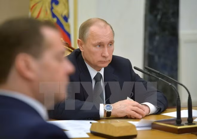 Tổng thống Nga Vladimir Putin. (Nguồn: AFP/TTXVN)