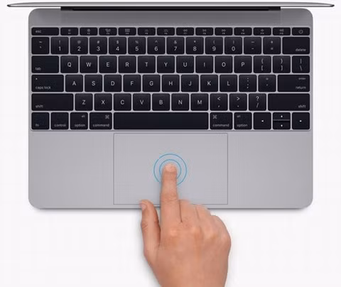 Macbook 12-inch của Apple được thiết kế lại cả bàn phím và bàn di chuột.