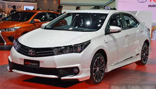 Toyota giới thiệu Corolla Altis ESport Nurburgring Edition ở Bangkok Motor Show. Ảnh: Paultan.