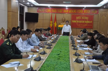 Lãnh đạo Ban Tuyên giáo Tỉnh ủy đề nghị các cơ quan báo chí