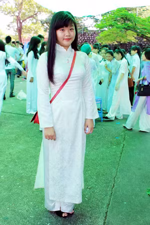Nữ sinh Lê Thị Dịu. (Ảnh lấy từ Facebook)
