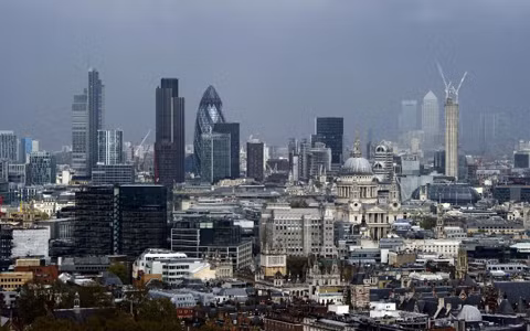 Một góc của London nơi phát hiện quả bom nửa tấn (ảnh: AFP)