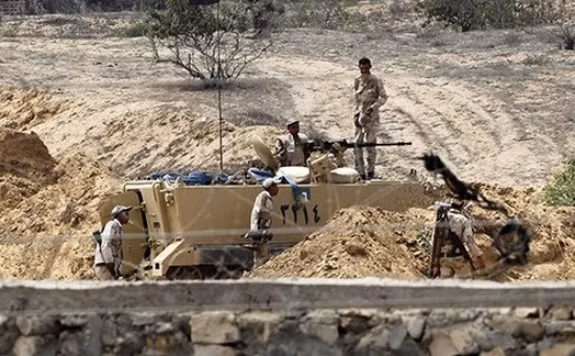 Quân đội Ai Cập đã phá hủy 216 đường hầm ở biên giới Gaza kể từ tháng 2 năm ngoái.(Nguồn: thecairopost.com)