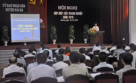 Quang cảnh buổi gặp mặt.