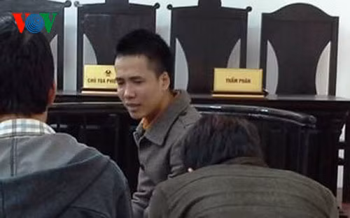 Bị cáo Hải tại tòa phúc thẩm