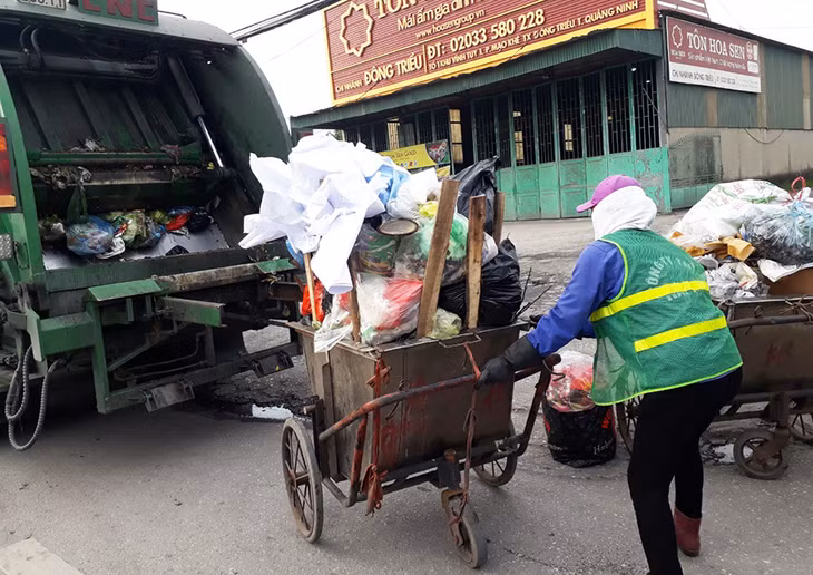 100% lượng rác thải sinh hoạt đều được Đông Triều xử lý trong ngày, không lưu rác qua đêm.