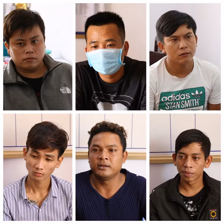 Các đối tượng của vụ án.
