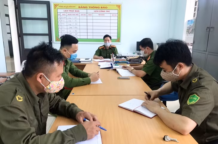 Công an xã Đồn Đạc (huyện Ba Chẽ)
