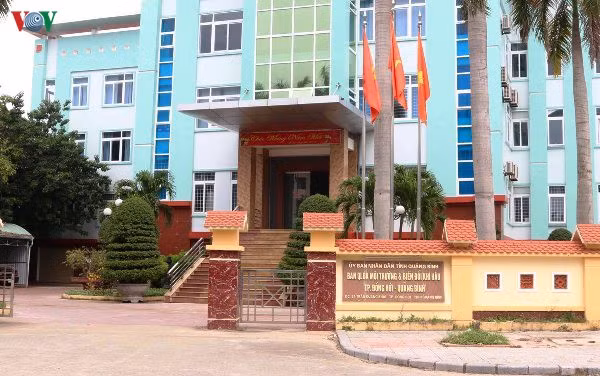 Trụ sở Ban quản lý Dự án môi trường và biến đổi khí hậu TP. Đồng Hới.