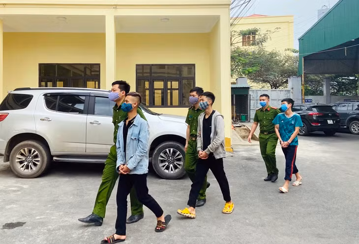 Các đối tượng bị bắt giữ