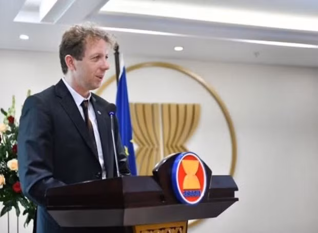 Đại sứ EU tại ASEAN, ông Igor Driesmans. (Nguồn: netralnews.com)