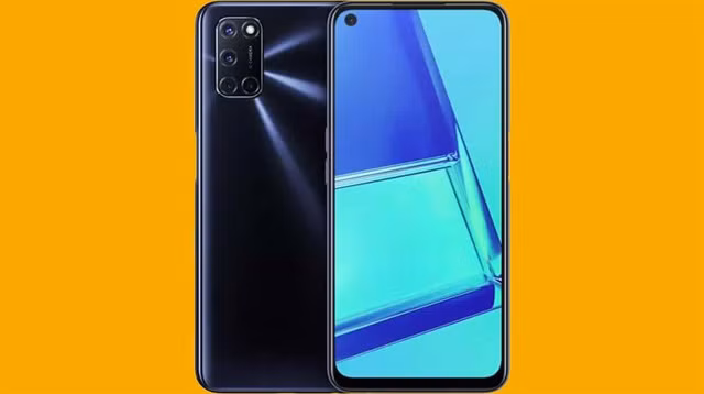 Mặt trước và sau của Oppo A52