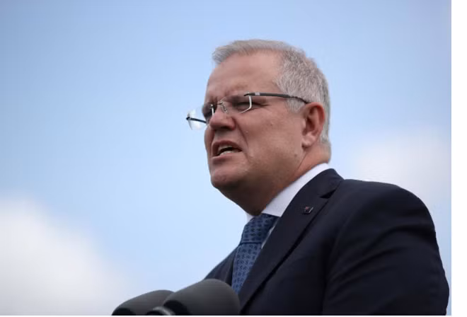 Thủ tướng Australia Scott Morrison. Ảnh: Reuters