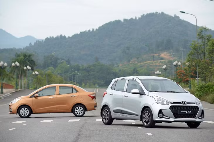 Hyundai Grand i10 đứng đầu trong danh sách các xe được đăng kí trong quý I/2020.