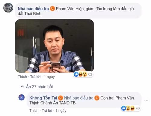 Bình luận thông tin không đúng sự thật trên mạng xã hội.