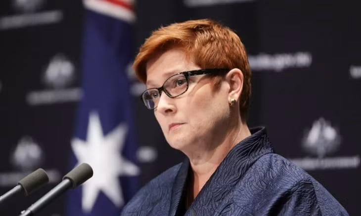 Ngoại trưởng Australia Marise Payne. Ảnh: SMH.