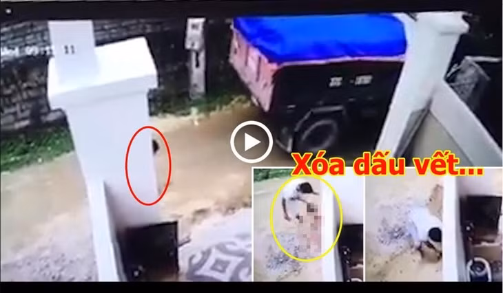 Hiện trường vụ việc.