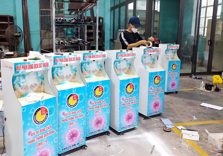 Hiện Trường CĐ Công nghiệp và Xây dựng đang hoàn thiện 70 theo đặt hàng của Sở KH&CN