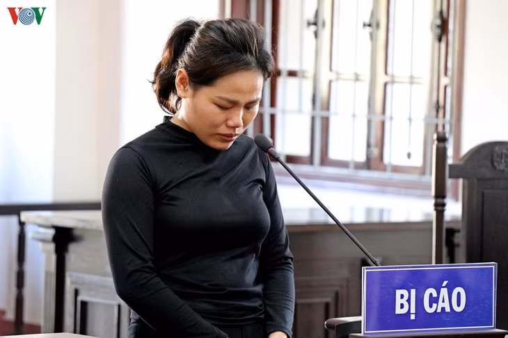  Bị cáo Hồ Thị Thùy lĩnh án 5 năm tù.