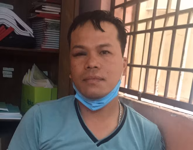 Đối tượng Trần Xuân Hưởng.