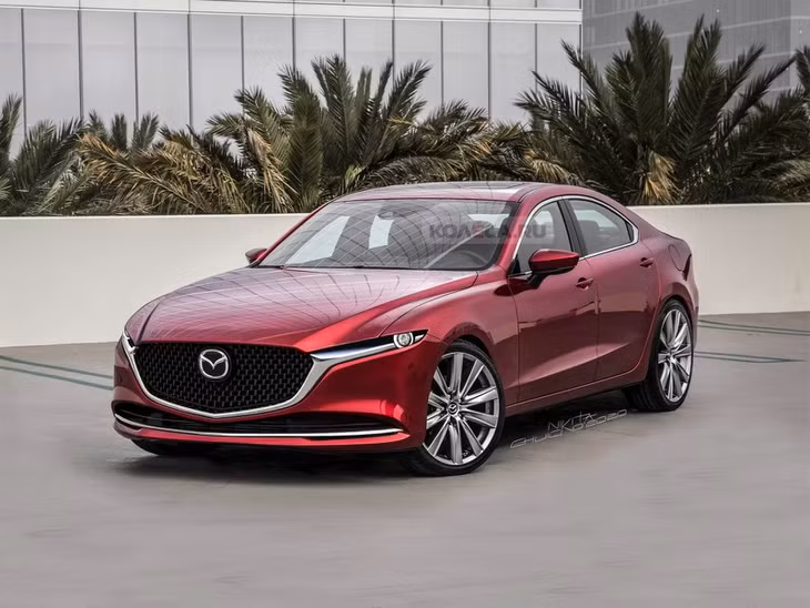 Đang có những thông tin cho rằng Mazda6 2023 sẽ được áp dụng công thức giống BMW với nền tảng dẫn động cầu sau và cách bố trí động cơ theo chiều dọc.