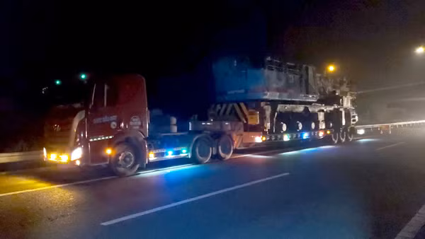 Xe đầu kéo có liên quan trong vụ tai nạn.