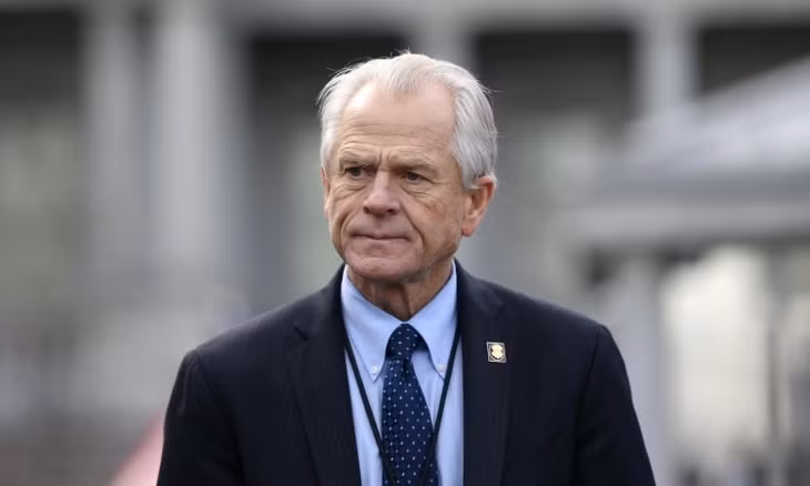 Cố vấn Nhà Trắng Peter Navarro tại một cuộc họp ở Nhà Trắng hồi tháng 3/2019. Ảnh: Reuters.