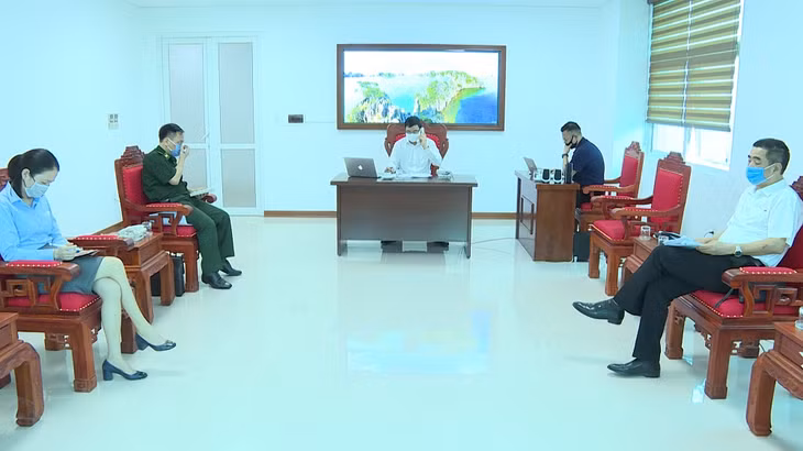 Quang cảnh buổi điện đàm