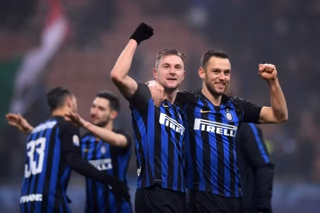 Bộ đôi trung vệ của Inter.