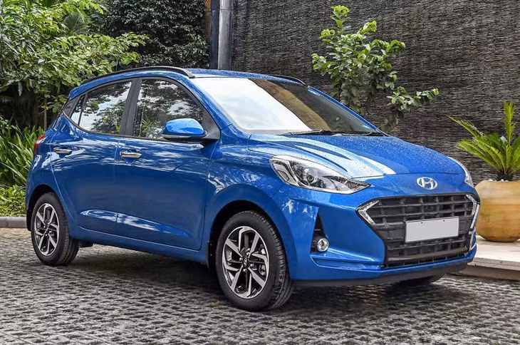 Hyundai Grand i10 Nios CNG cho thị trường Ấn Độ.