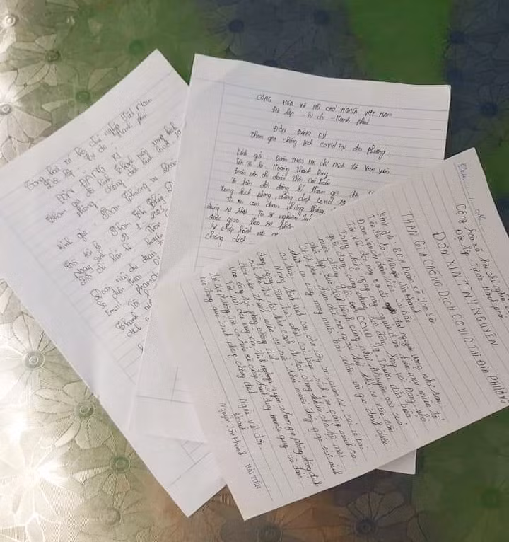 Những lá đơn tình nguyện tham gia phòng chống dịch Covid-19 đã phát huy tinh thần xung kích của tuổi trẻ các đơn vị trên địa bàn tỉnh