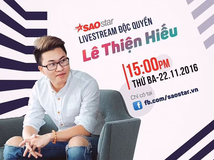 Vẻ ngoài điển trai của Thiện Hiếu