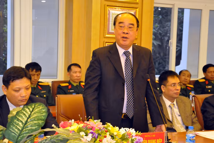 Lãnh đạo Ban Nội chính phát biểu tại Lễ ký kết 
