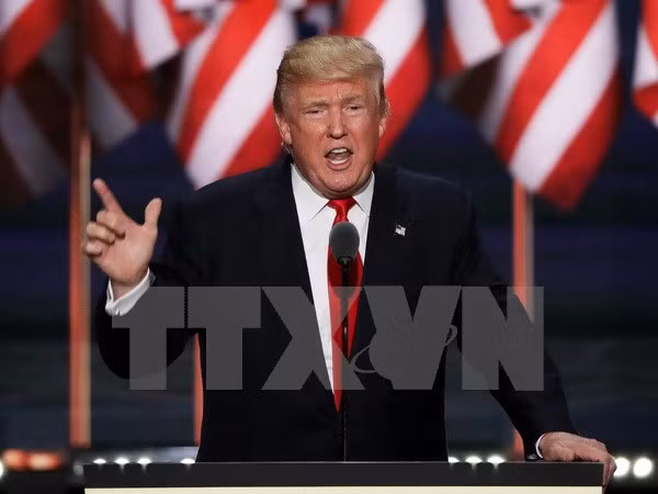 Tổng thống đắc cử Mỹ Donald Trump. (Nguồn: AFP/TTXVN)