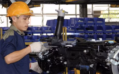 Đến năm 2035 ô tô Việt Nam sản xuất đạt đến 80% tỷ lệ nội địa hóa. (Ảnh minh họa: KT)