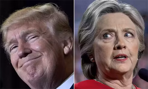 Ông Donald Trump và bà Hillary Clinton (Ảnh: AFP/Getty).