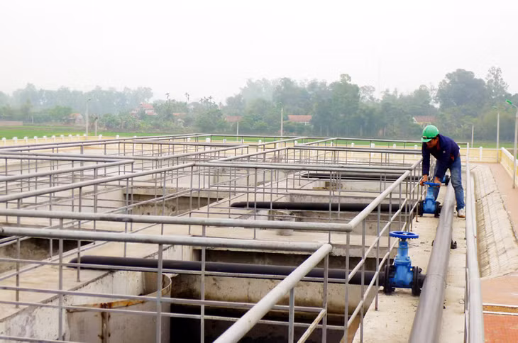 Trạm cấp nước tập trung xã Hiệp Hoà (TX Quảng Yên) có thể cấp nước cho trên 9.000 người dân xã Hiệp Hoà và khu vực xung quanh.