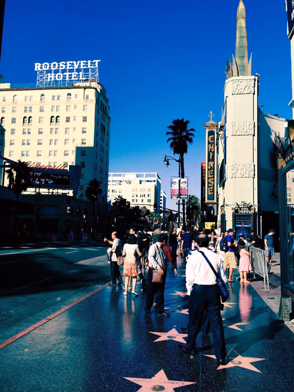 Đại lộ Danh vọng ở Hollywood.