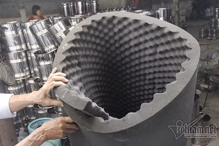 Loại mút xốp sau 15 năm nghiên cứu của ông Tuấn