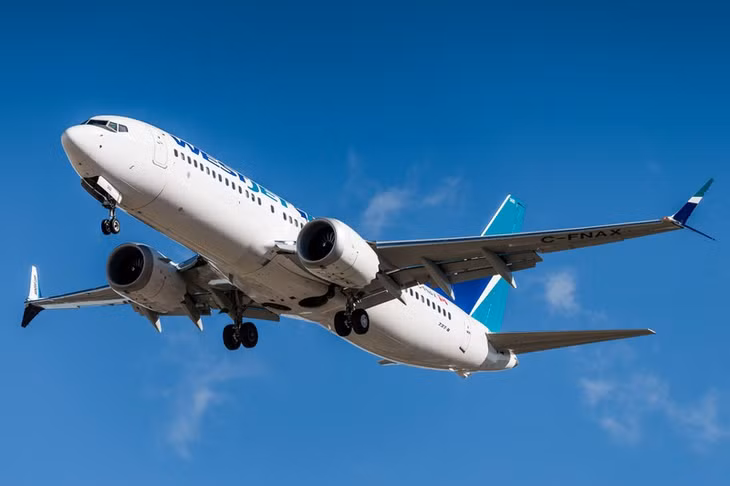 Máy bay Boeing MAX 737.