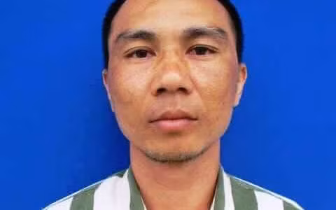 Phạm nhân Trần Văn Tuân.
