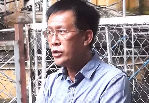 Bị cáo Sơn được tại ngoại dự tòa. Ảnh: Hải Duyên.