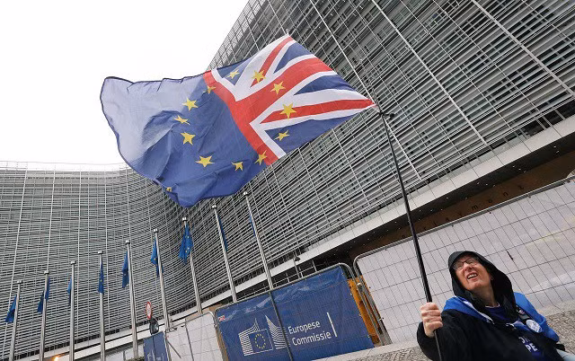 Anh và EU đạt được thỏa thuận về Brexit. Ảnh: Reuters