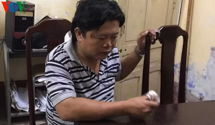 Đối tượng Hồ Vinh Minh Quang.