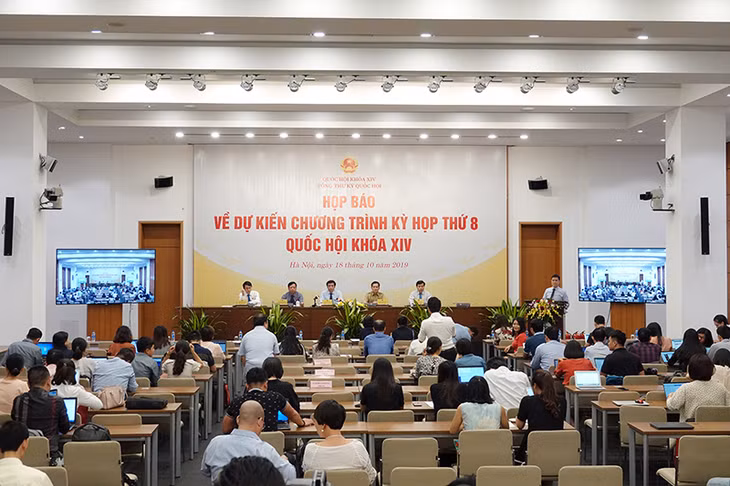 Quang cảnh buổi họp báo. Ảnh: VGP/Nhật Bắc