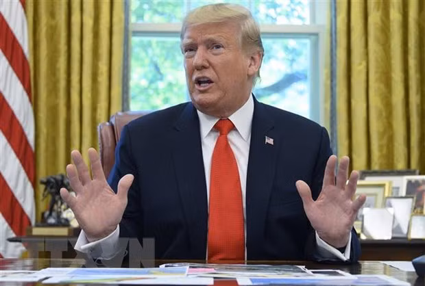 Tổng thống Mỹ Donald Trump. (Nguồn: AFP/TTXVN)