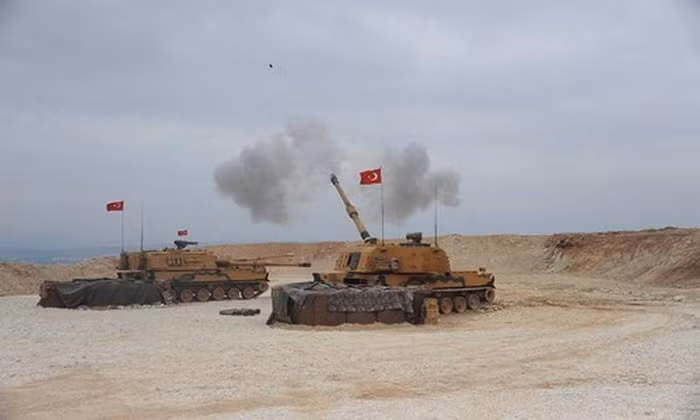 Thổ Nhĩ Kỳ đã chiếm được nhiều mục tiêu chỉ định ở Đông Bắc Syria. Ảnh: Anadolu.